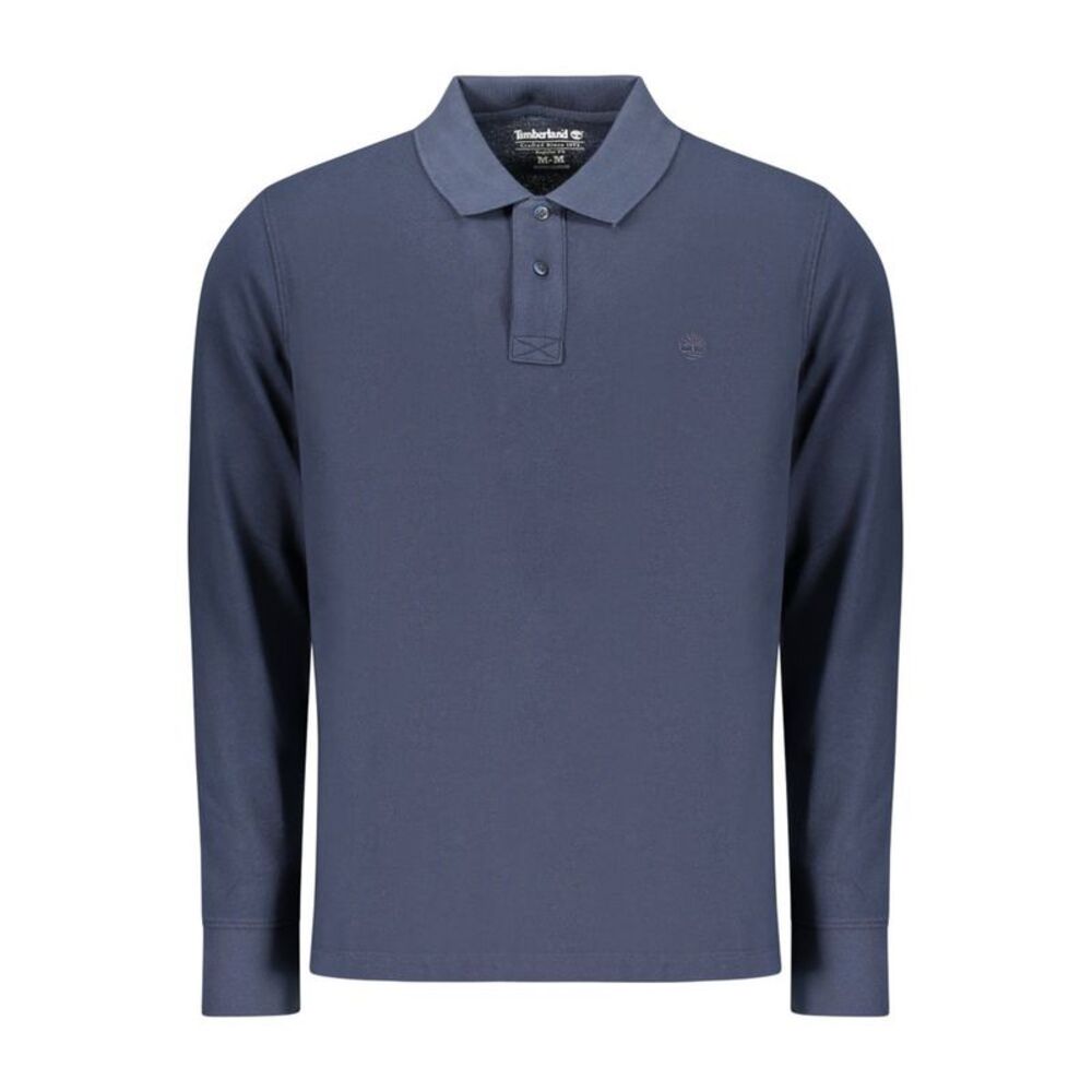 Timberland Blue Cotton Polo Men's Shirt